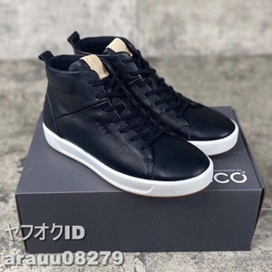  the cheapest * sport shoes men's black original leather is ikatto ecco Denmark 