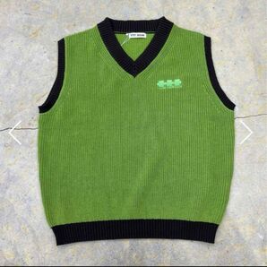 TTT MSW 23AW New standard Knit Vest (Green) XL