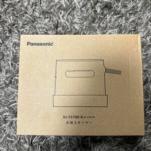 新品未使用品 Panasonic 衣類スチーマー NI-FS790-K(カームブラック)