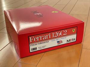 Ferrari 126C2 VerB MFH 1/12scale Fulldetail Kit モデルファクトリーヒロ