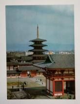 絵葉書　大阪　四天王寺　堂塔　　　　　　　　　　　　　　　　　　　　　　　　　　_画像1