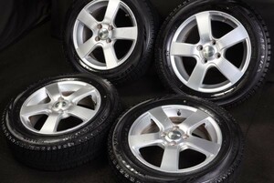 ★バリ山 175/65R15 ブリヂストン VRX 2018年製 スタッドレス 4本セット iQアクアアクシオフィールダースペイドヴィッツスイフトイグニス