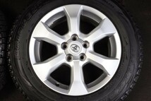 ★バリ山 225/65R17 トヨタ純正アルミ ブリヂストン BLIZZAK DM-V1 スタッドレス 4本セット RAV4ハリアーハイブリッドヴァンガード等_画像4