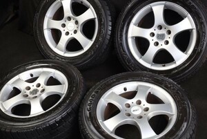 ★バリ山 225/55R16 国産グッドイヤー スタッドレス 4本セット ATSアルミ PCD112/5H メルセデスベンツ CクラスEクラスアウディA4A6TT等