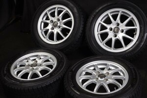 ★バリ山 175/65R14 国産YOKOHAMA 19年製 スタッドレス bBカローラパッソファンカーゴラウムヴィッツプラッツフィットキューブノートデミオ