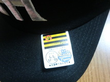 阪神 タイガース ロゴ セントラルリーグ刺繍 キャップ SIZE:LL 未使用品_画像10