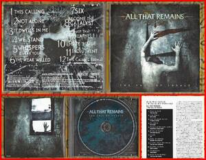 旧規格廃盤♪米国産Metal≪国内盤CD≫ALL THAT REMAINS(オール・ザット・リメインズ)/TheFallOfIdeals♪SHADOWS FALL♪BLACK DAHLIA MURDER