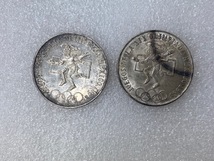 Mexico Olympics メキシコオリンピック Commemorative Coin 記念コイン 25 PESOS 25ペソ Silver Coin 銀貨 ２枚_画像1