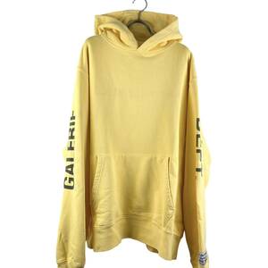 GALLERY DEPT(ギャラリーデプト) Inner Writing Shoulder Logo Hoodie (yellow)