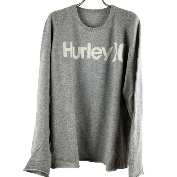 Lucien Pellat-Finet(ルシアン ペラフィネ) Hurley Cashmere Casual Longsleeve Knit T Shirt (grey)