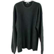 AURALEE（オーラリー）Classic Causal Wool Longsleeve T Shirt (black)_画像1