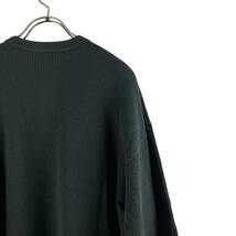 AURALEE（オーラリー）Classic Causal Wool Longsleeve T Shirt (black)_画像6