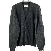 Maison Margiela (メゾン マルジェラ) Elbow Patched Longsleeve Cardigan (grey)_画像1