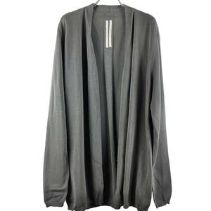 Rick Owens(リックオウエンス) DIRT 18SS HAORI Longsleeve Knit Cardigan (grey)