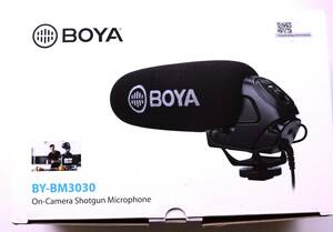 ショットガンマイク　BOYA　BM3030