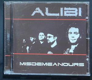 廃盤 希少盤！【UK産極上メロハー】ALIBI / Misdemeanours メロディアスハード ESCAPE MUSIC