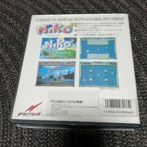 PC8801 SR以降版 NIKO2 ニコニコ 5.2D WOLFTEAM ケース マニュアル ゲームソフト ケース割れ ネコポス レア レトロゲーム 税なし_画像5