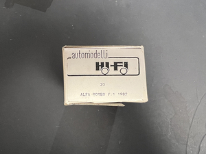 1/43 ALFA ROMEO 182 F1 1982 (HI-FI)