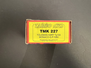 1/43 TOLEMAN TG184 F1 1984 (tameo kits)