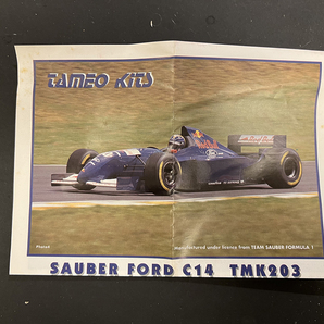 1/43 SAUBER C14 F1 1995 (tameo kits)の画像5