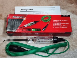 Snap-on スナップオン★EECT400G★DC12Vデジタル表示サーキットテスタ（緑）★検電器　検電テスター