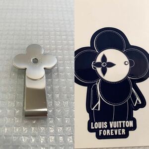 ☆未使用LOUIS VUITTON モノグラム フラワー マネークリップ ノベルティ ヴィヴィエンヌ キャラクター ステッカー ハッピーセット 非売品 