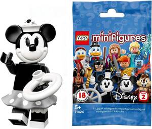  быстрое решение новый товар не использовался LEGO Lego 71024 Mini fig серии Disney 2 Vintage minnie мини фигурка 