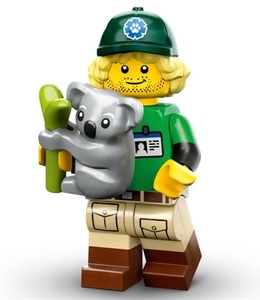 即決　新品　未使用　LEGO レゴ 71037 ミニフィグ シリーズ 24　 環境保護活動家　コアラ 　ミニフィギュア　チワワ