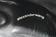 Alexander Wang/アレキサンダーワン　23AW　プラットフォーム　ストームレザーチェルシーブーツ　サイドゴアブーツ　30323B057　サイズ：41_画像5