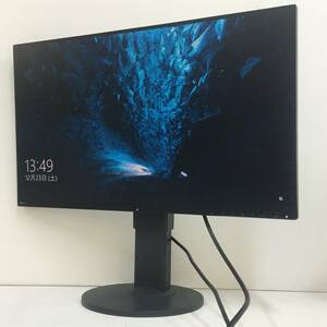 ☆EIZO FlexScan EV2750-BK ワイド液晶モニター 27インチ WQHD（2560x1440） DVIx1/HDMIx1/Displayportx1/USB ※ジャンク扱い