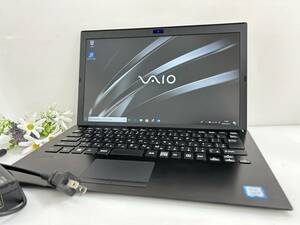 【良品 13.3インチ】SONY ソニー VAIO VJPG11C11N『第8世代 Core i5(8250U)/1.6Ghz/RAM:8GB/SSD:256GB』Win10Pro 動作品