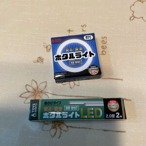 本当に光る！蛍光灯マスコット　E 直管、丸型蛍光灯箱入りセット　LED 電球 蛍光灯