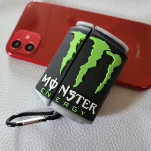 AirPods Pro 2 ケースカバー シリコン素材 MONSTER缶モチーフ