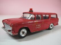 66339■ディンキー　257　ナッシュ ランブラー消防ワゴン　NASH　RAMBLER　ＦＩＲＥＣＨＩＥＦ_画像1