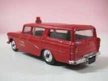 66339■ディンキー　257　ナッシュ ランブラー消防ワゴン　NASH　RAMBLER　ＦＩＲＥＣＨＩＥＦ_画像4