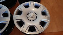 スチールホイール＋カバー 4本 トヨタ ハイエース 200系 superGL GL-P純正 15×6J 6穴 PCD 139.7 +35_画像3