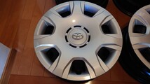 スチールホイール＋カバー 4本 トヨタ ハイエース 200系 superGL GL-P純正 15×6J 6穴 PCD 139.7 +35_画像2