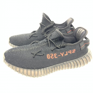 【中古】adidas YEEZY BOOST 350 V2 ブラック CP9652 25.5　アディダス[240092250783]