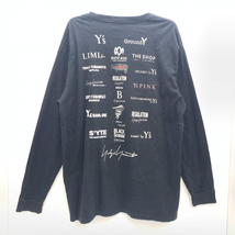 【中古】Yohji Yamamoto×New Era 20SS L/S Tee XXL HN-T78-878　ヨウジヤマモト[240092252759]_画像2