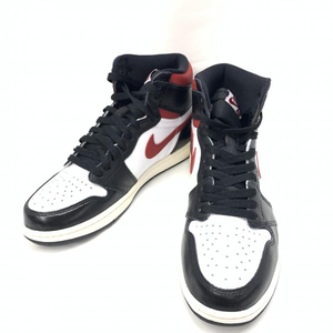 【中古】NIKE AIR JORDAN 1 RETRO HIGH OG Gym Red サイズ26.5cm 555088-061　ナイキ[240017540692]