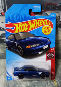 HotWheels NISSAN SKYLINE GT-R BNR32 ブルー　HW ホットウィール ニッサン スカイライン 日産 YOKOHAMA　///(049)