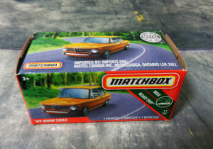 マッチボックス 1969 BMW 2002　MATCHBOX '69 BMW 2002 箱　説明文・写真ご参照