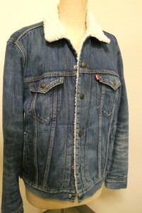 佐⑫　28　 リーバイス　シトラウス Levi's デニム ボアジャケット Gジャン リーバイス プレミアム 