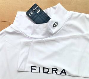 *FIDRA* Fidra * long sleeve mok neck undershirt *XL* white 