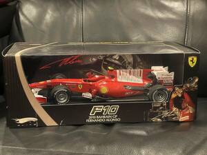 マテル 1/18スケール フェラーリ F10 2010 F.アロンソ バーレーン GP エリート　HOT WHEELS ELITE F1 FERRARI 