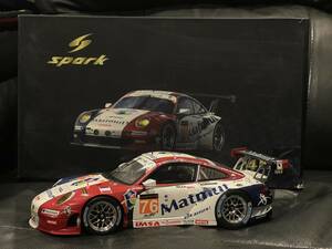 SPARK 18S103 Porsche 997 GT3 RSR No.76 LM 2013 Winner LM GTE AM Class C.Bourret/R.Narac/J-K Vernay ミニカー ポルシェ スパーク