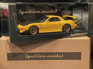 ignition model 1/18 イグニッションモデル IG2228 マツダ RX-7 (FD3S) イエロー 