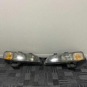 中古 ホンダ CL1 CL2 CH9 CF6 CF7 アコード ワゴン 純正 HID ヘッドランプ ヘッドライト 左右セット STANLEY R7637