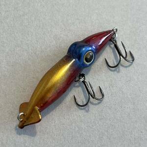 アグア フラッターベイツ ズィークイッド60F デビルレッド AGUA Flutter Baits Zquid 60 ホタルイカパターン