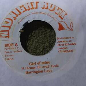 My Heart Is Gone Riddim Girl Of Mine Barrington Levy from Midnight Rock 